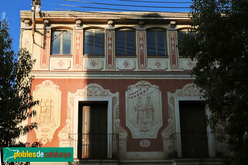 Martorell - Esgrafiats (Jaume Amat,1997) (Foto: Albert Esteves, 2019) Martorell - Esgrafiats (Jaume Amat,1997)