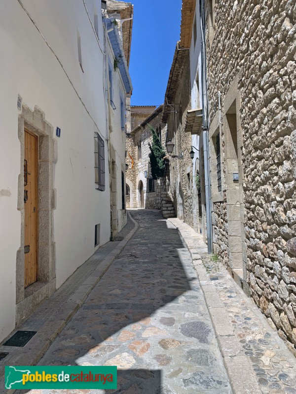 Sitges - Carrer d'en Bosc (Foto: Albert Esteves, 2019) Sitges - Carrer d'en Bosc