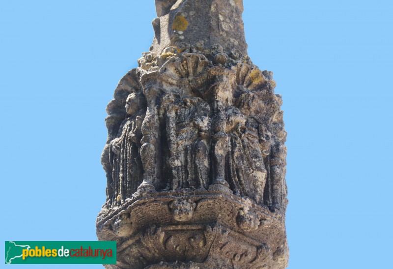 Aiguamúrcia - Creu de terme de Santes Creus (Foto: Albert Esteves, 2019) Aiguamúrcia - Creu de terme de Santes Creus