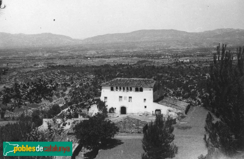 Aiguamúrcia - Cal Güell (Foto: Lluís Porta -Arxiu Fotogràfic Centre Excursionista de Catalunya-, 1932) Aiguamúrcia - Cal Güell