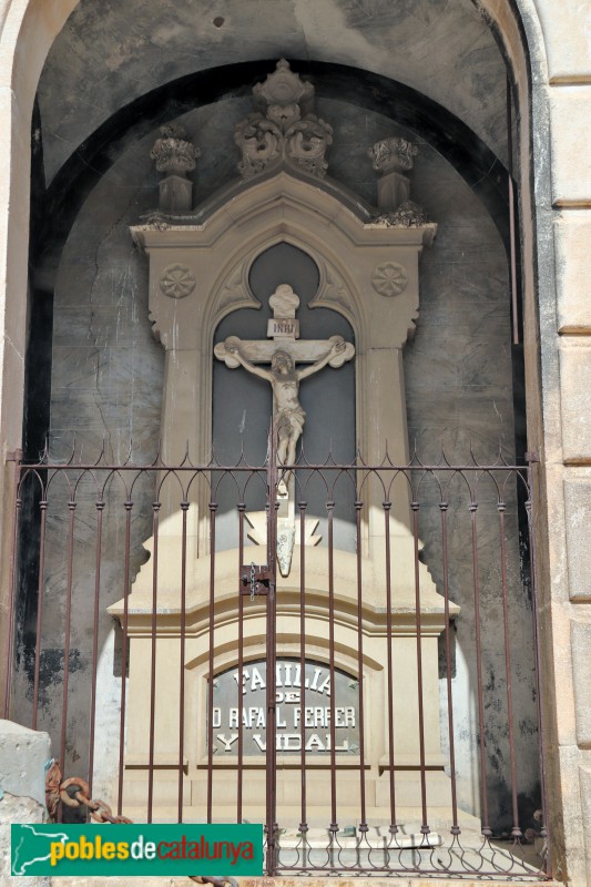 Vilanova i la Geltrú - Panteó Capella Ferrer Vidal (Foto: Albert Esteves, 2019) Vilanova i la Geltrú - Panteó Capella Ferrer Vidal