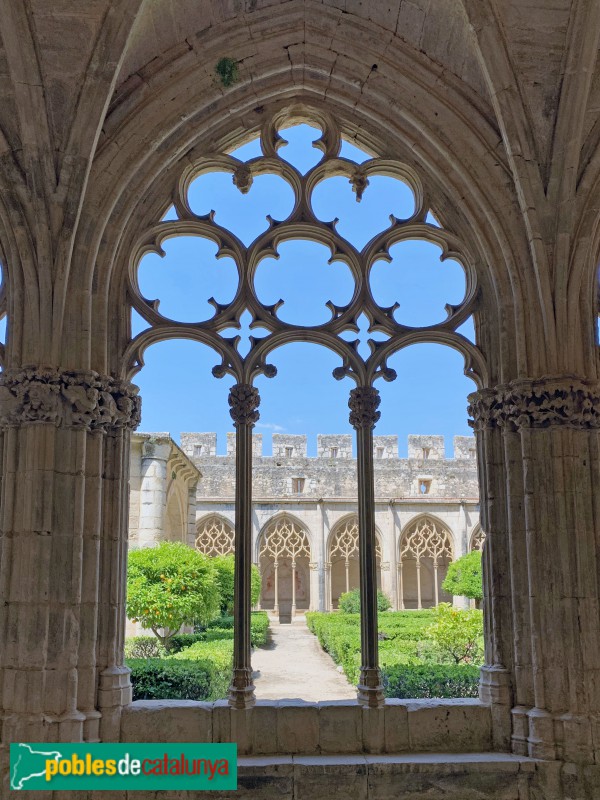 Monestir de Santes Creus - Claustre major (Foto: Albert Esteves, 2019) Monestir de Santes Creus - Claustre major