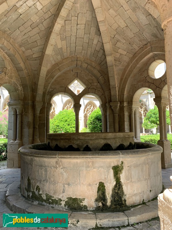 Monestir de Santes Creus - Templet del lavatori (Foto: Albert Esteves, 2019) Monestir de Santes Creus - Templet del lavatori