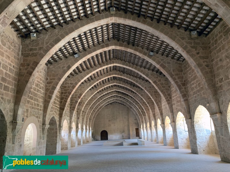 Monsetir de Santes Creus - Dormitori (Foto: Albert Esteves, 2019) Monsetir de Santes Creus - Dormitori