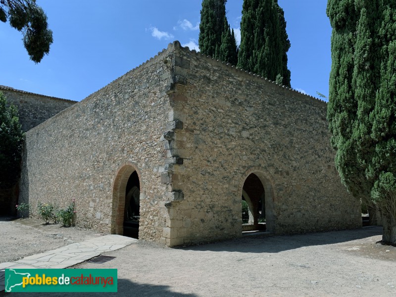 Monestir de Santes Creus - Claustre posterior (Foto: Albert Esteves, 2019) Monestir de Santes Creus - Claustre posterior