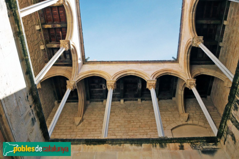 Monestir de Santes Creus - Palau Reial (Foto: Albert Esteves, 2019) Monestir de Santes Creus - Palau Reial