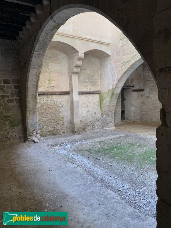 Monestir de Santes Creus - Palau Reial, cambres annexes (Foto: Albert Esteves, 2019) Monestir de Santes Creus - Palau Reial, cambres annexes