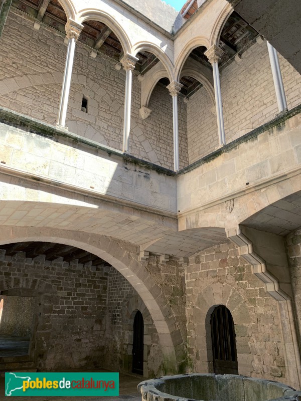 Monestir de Santes Creus - Palau Reial (Foto: Albert Esteves, 2019) Monestir de Santes Creus - Palau Reial