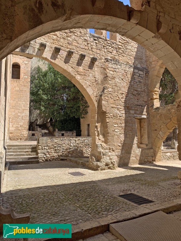 Monestir de Santes Creus - Estances dels monjos jubilats (Foto: Albert Esteves, 2019) Monestir de Santes Creus - Estances dels monjos jubilats