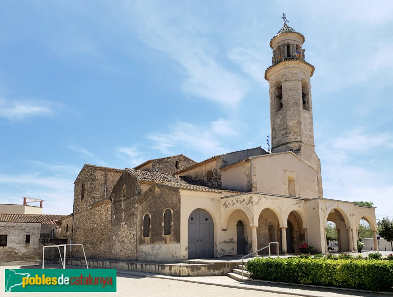 Salomó - Església de Santa Maria (Foto: Albert Esteves, 2019) Salomó - Església de Santa Maria