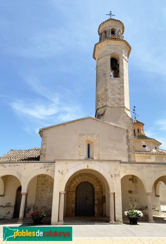 Salomó - Església de Santa Maria (Foto: Albert Esteves, 2019) Salomó - Església de Santa Maria