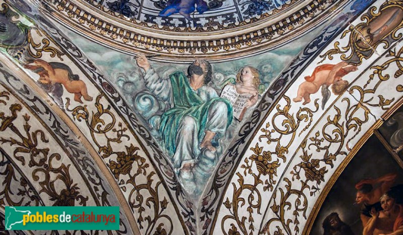 Salomó - Església de Santa Maria, capella del Sant Crist (Foto: Ajuntament de Salomó) Salomó - Església de Santa Maria, capella del Sant Crist