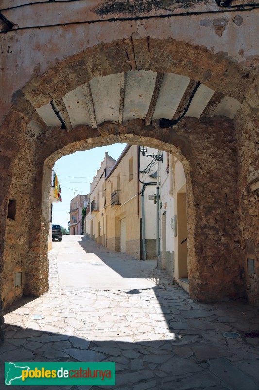 Montferri - Portal de la muralla (Foto: Albert Esteves, 2019) Montferri - Portal de la muralla