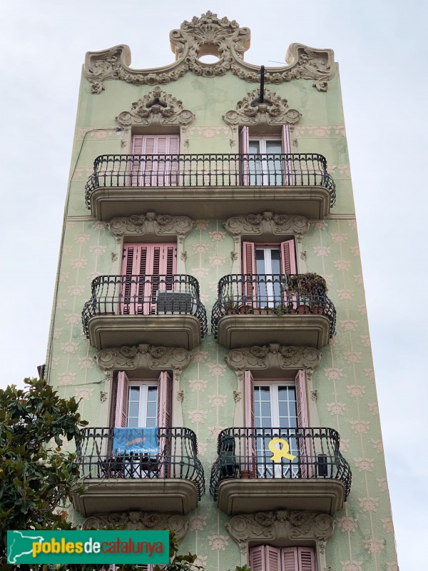 Barcelona - Casa Ricard Mestres (Planeta, 35) (Foto: Albert Esteves, 2019) Barcelona - Casa Ricard Mestres (Planeta, 35)