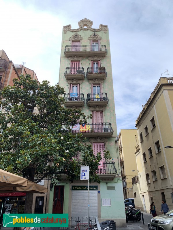 Barcelona - Casa Ricard Mestres (Planeta, 35) (Foto: Albert Esteves, 2019) Barcelona - Casa Ricard Mestres (Planeta, 35)