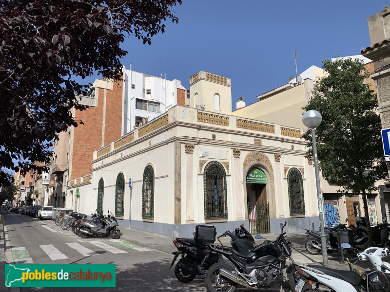 Barcelona - Vil·la Mena (Montmany, 68-70) (Foto: Albert Esteves, 2019) Barcelona - Vil·la Mena (Montmany, 68-70)