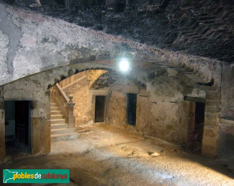 Vilabella - Cal Cristí (el Castell), interior del pati Vilabella - Cal Cristí (el Castell), interior del pati