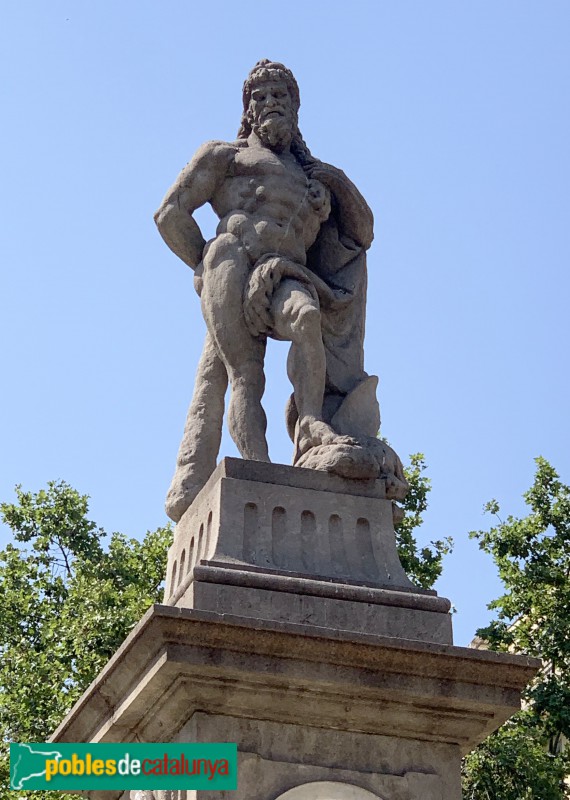 Barcelona - Font d'Hèrcules (Foto: Albert Esteves, 2019) Barcelona - Font d'Hèrcules