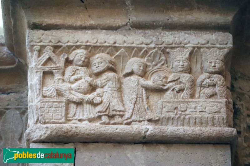 El Pla de Santa Maria - Església de Sant Ramon, degollació de Sant Joan Baptista (Foto: Albert Esteves, 2019) El Pla de Santa Maria - Església de Sant Ramon, degollació de Sant Joan Baptista