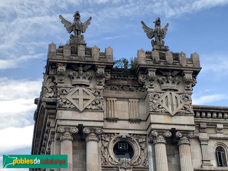 Barcelona - Edifici de la Duana (Foto: Albert Esteves, 2019) Barcelona - Edifici de la Duana