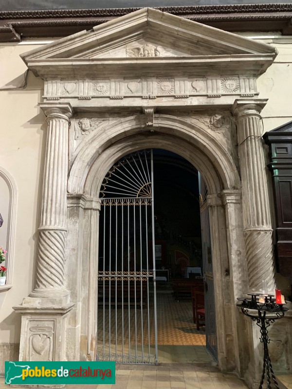 Barcelona - Església de Sant Agustí Nou (Foto: Albert Esteves, 2019) Barcelona - Església de Sant Agustí Nou