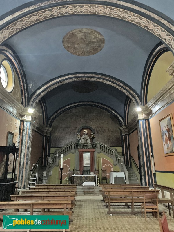 Barcelona - Església de Sant Agustí Nou. Capella de la Bonanova (Foto: Albert Esteves, 2019) Barcelona - Església de Sant Agustí Nou. Capella de la Bonanova