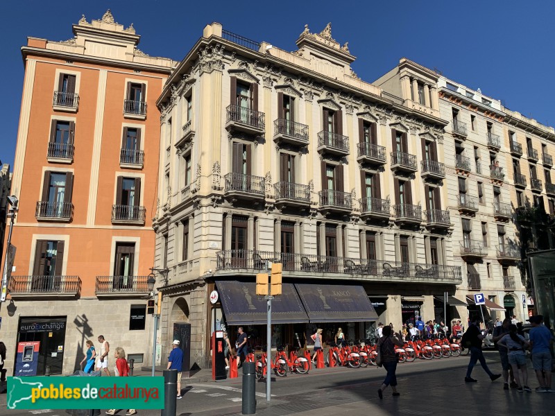 Barcelona - Hotel Internacional (Rambla, 78) (Foto: Albert Esteves, 2019) Barcelona - Hotel Internacional (Rambla, 78)