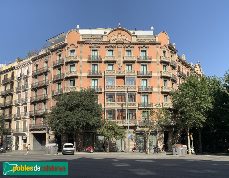 Barcelona - Aragó, 214-216 (Foto: Albert Esteves, 2019) Barcelona - Aragó, 214-216