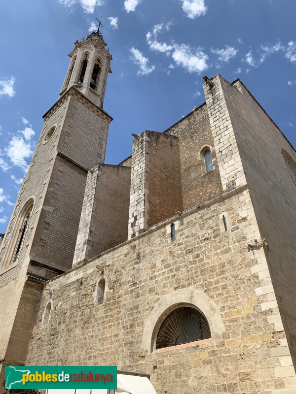 Valls - Església de Sant Joan Baptista (Foto: Albert Esteves, 2019) Valls - Església de Sant Joan Baptista
