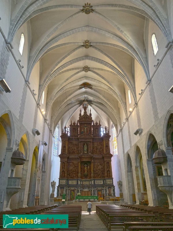 Valls - Església de Sant Joan Baptista (Foto: Albert Esteves, 2019) Valls - Església de Sant Joan Baptista