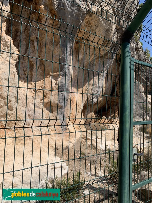 El Perelló - Pintures rupestres de Cabrafeixet (Foto: Albert Esteves, 2019) El Perelló - Pintures rupestres de Cabrafeixet