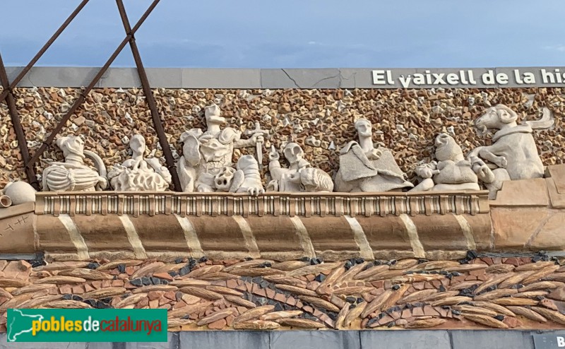L'Ampolla - Escultura El Vaixell de la Història (Foto: Albert Esteves, 2019) L'Ampolla - Escultura El Vaixell de la Història