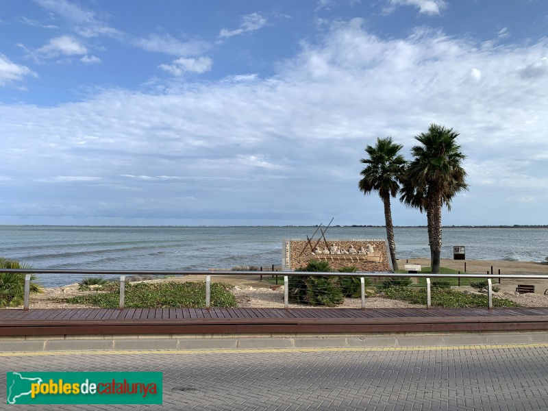 L'Ampolla - Escultura El Vaixell de la Història (Foto: Albert Esteves, 2019) L'Ampolla - Escultura El Vaixell de la Història