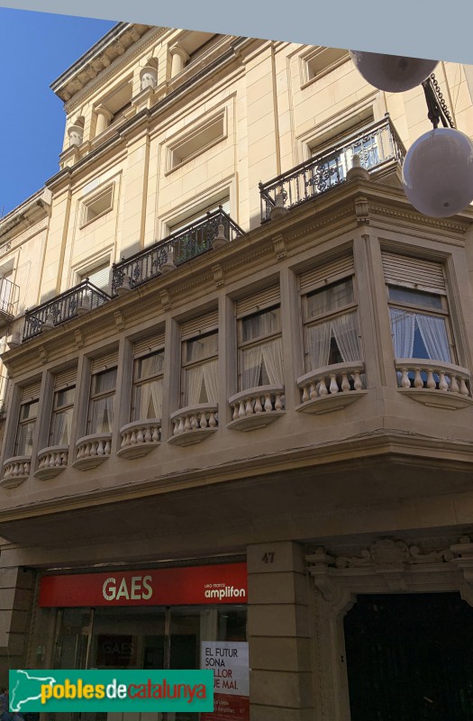 Valls - Ca Clols (Foto: Albert Esteves, 2019) Valls - Ca Clols