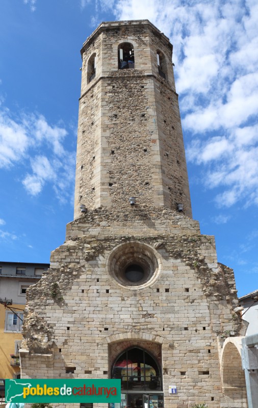Puigcerdà - Campanar de Santa Maria (Foto: Albert Esteves, 2019) Puigcerdà - Campanar de Santa Maria