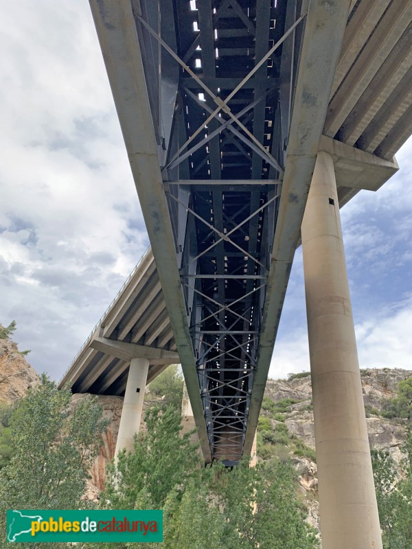 La Riba - Pont de l'Estret (Foto: Albert Esteves, 2019) La Riba - Pont de l'Estret