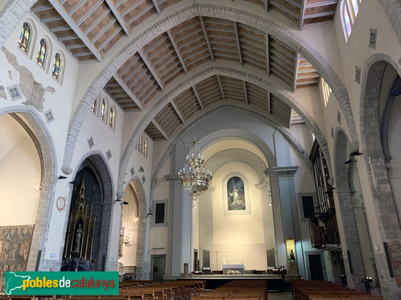 Puigcerdà - Església de Sant Domènec (Foto: Albert Esteves, 2019) Puigcerdà - Església de Sant Domènec