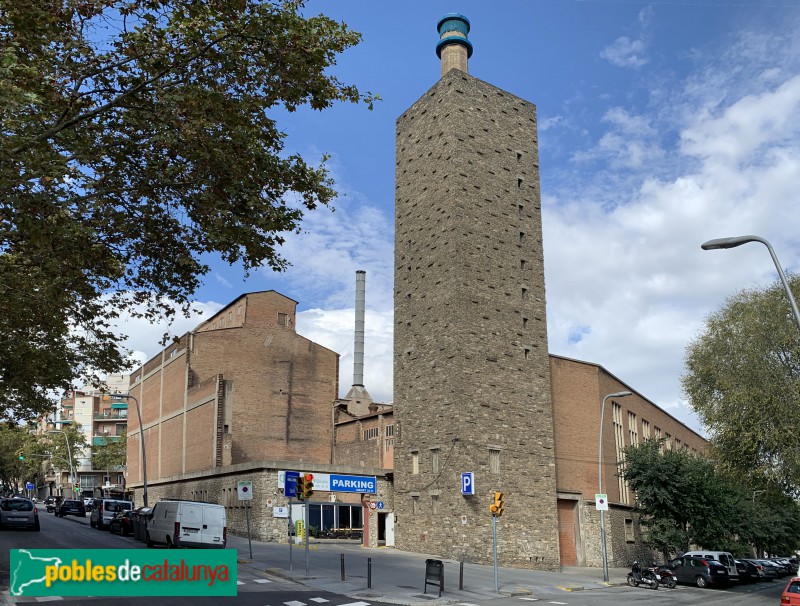 Barcelona - Conjunt industrial Costa Font (Foto: Albert Esteves, 2019) Barcelona - Conjunt industrial Costa Font