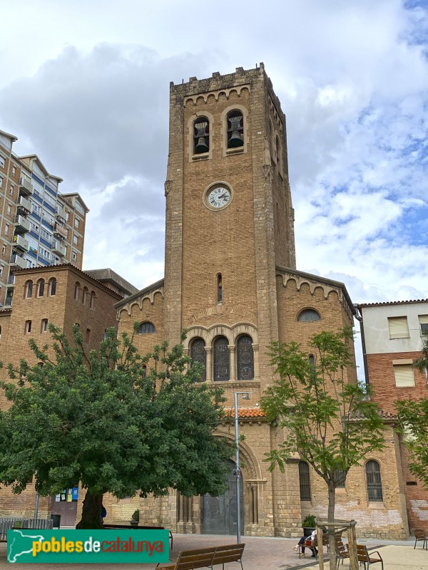 Barcelona - Església de Crist Rei (Foto: Albert Esteves, 2019) Barcelona - Església de Crist Rei