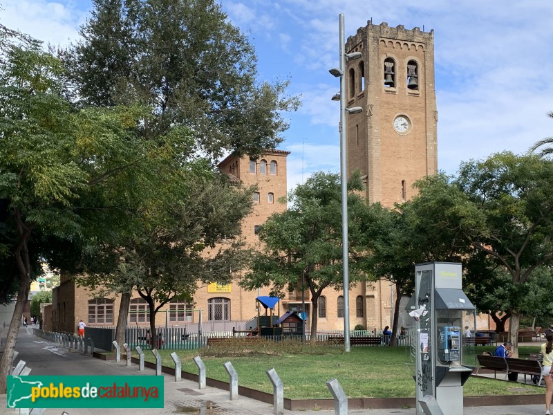 Barcelona - Església de Crist Rei (Foto: Albert Esteves, 2019) Barcelona - Església de Crist Rei
