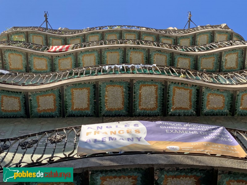 Barcelona - Casa Vidal (Foto: Albert Esteves, 2019) Barcelona - Casa Vidal