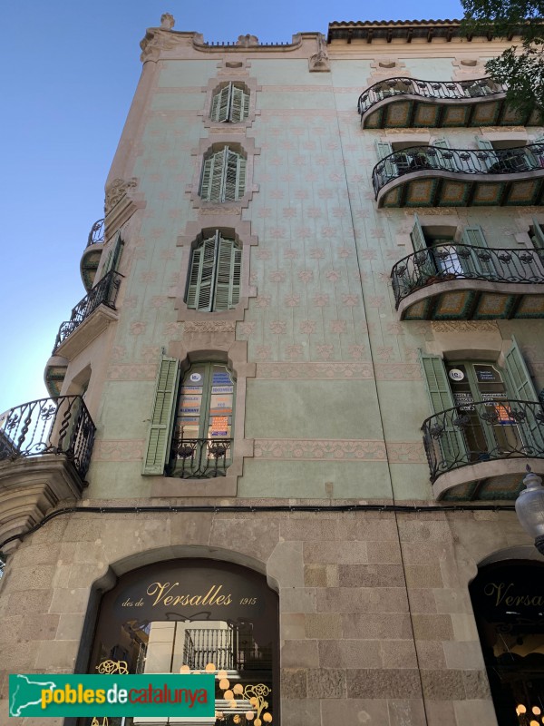 Barcelona - Casa Vidal (Gran de Sant Andreu, 255) (Foto: Albert Esteves, 2019) Barcelona - Casa Vidal (Gran de Sant Andreu, 255)