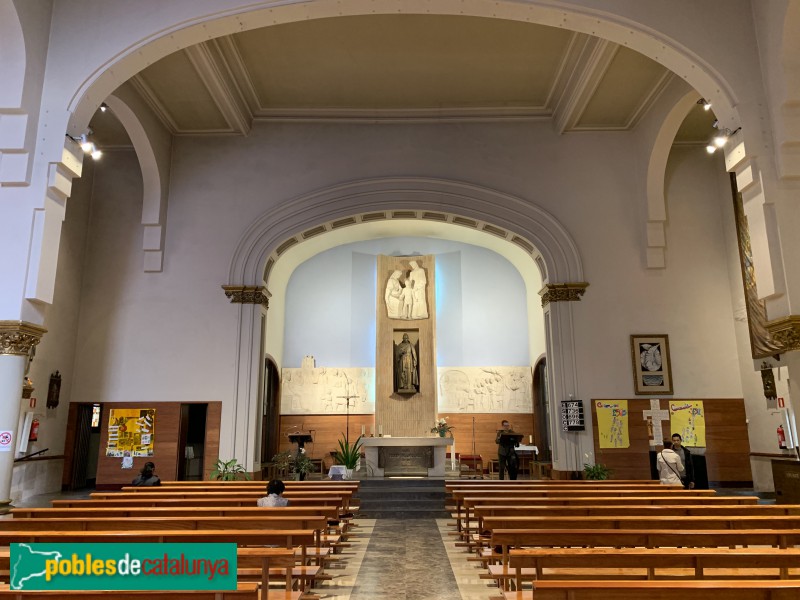 Barcelona - Església del Pare Manyanet (Foto: Albert Esteves, 2019) Barcelona - Església del Pare Manyanet