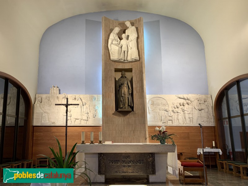 Barcelona - Església del Pare Manyanet (Foto: Albert Esteves, 2019) Barcelona - Església del Pare Manyanet