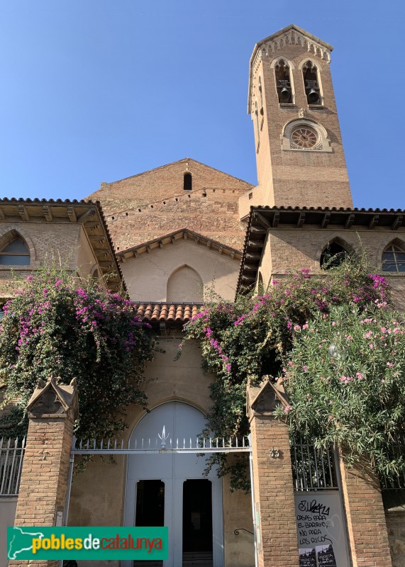 Barcelona - Església de Sant Pacià (Foto: Albert Esteves, 2019) Barcelona - Església de Sant Pacià