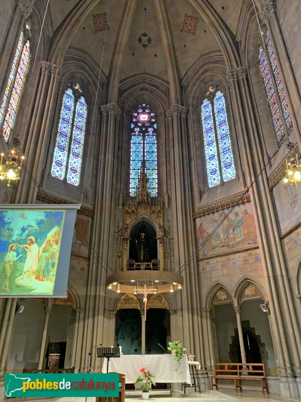 Barcelona - Església de Sant Pacià (Foto: Albert Esteves, 2019) Barcelona - Església de Sant Pacià