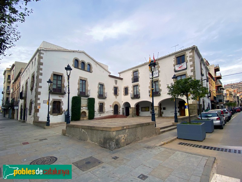 Arenys de Mar - Casa de la Vila (Foto: Albert Esteves, 2019) Arenys de Mar - Casa de la Vila