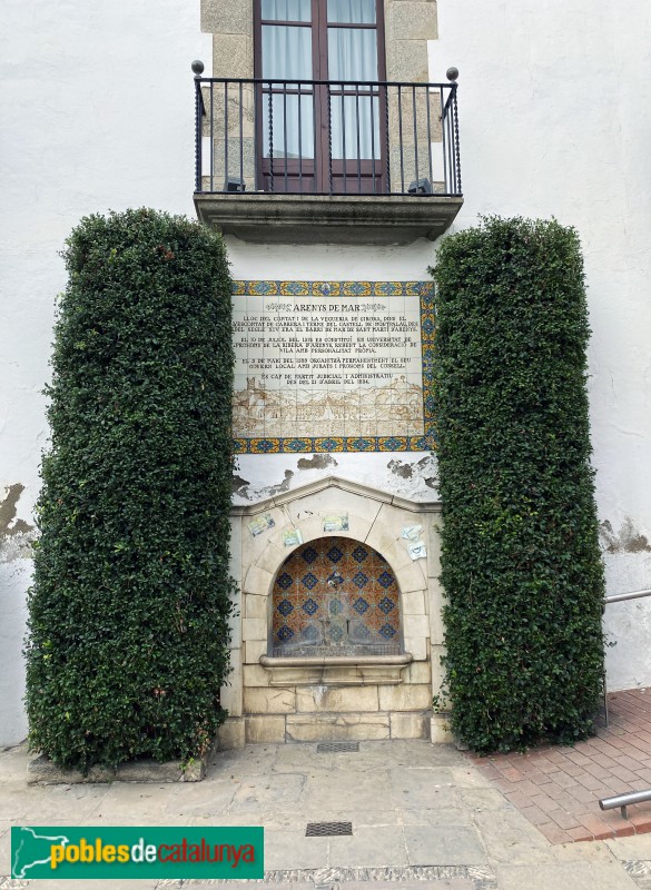 Arenys de Mar - Casa de la Vila (Foto: Albert Esteves, 2019) Arenys de Mar - Casa de la Vila