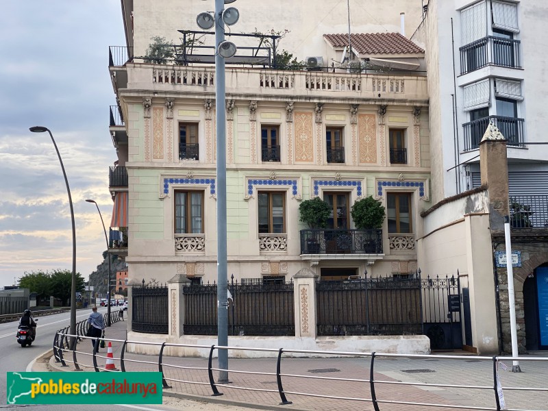 Arenys de Mar - Can Córdoba (Foto: Albert Esteves, 2019) Arenys de Mar - Can Córdoba