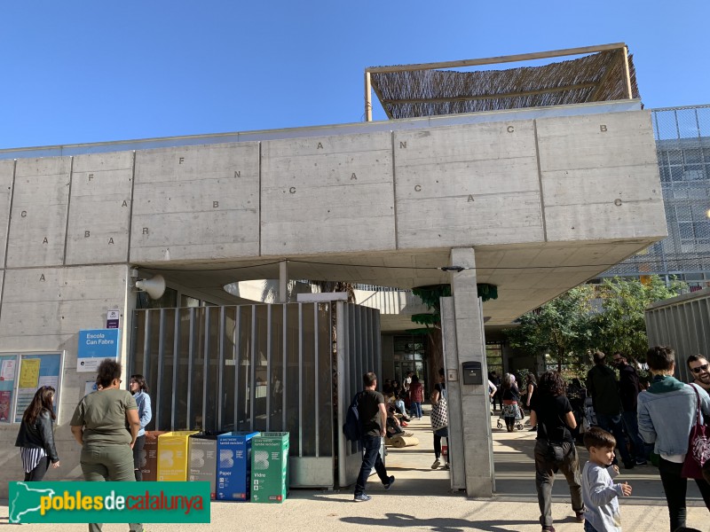 Barcelona - Escola Can Fabra (Foto: Albert Esteves, 2019) Barcelona - Escola Can Fabra